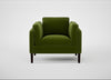 Sonno Armchair Nobilis Velvet Leaf / Wenge Black
