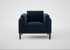 Sonno Armchair Nobilis Velvet Night / Walnut