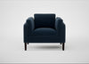 Sonno Armchair Nobilis Velvet Night / Wenge Black