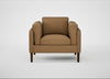 Sonno Armchair Siena Cotton Clay / Walnut
