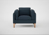 Sonno Armchair Siena Cotton Deep Sea / Natural
