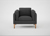 Sonno Armchair St Moritz Wool Grey / Natural