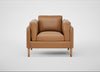 Sonno Armchair Leather Stonewash Toffee 277 / Natural