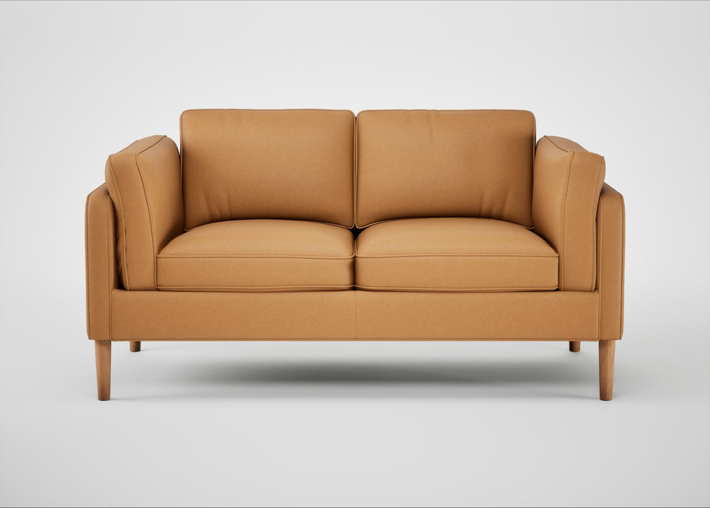 Sonno 2 Seater Sofa Daino Leather Parchment / Natural