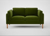 Sonno 2 Seater Sofa Nobilis Velvet Leaf / Natural