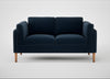 Sonno 2 Seater Sofa Nobilis Velvet Night / Natural