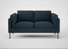 Sonno 2 Seater Sofa Siena Cotton Deep Sea / Natural