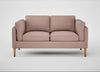 Sonno 2 Seater Sofa Siena Cotton Dusky Pink / Natural