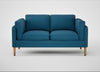 Sonno 2 Seater Sofa St Moritz Wool Blue / Natural