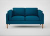 Sonno 2 Seater Sofa St Moritz Wool Teal / Natural