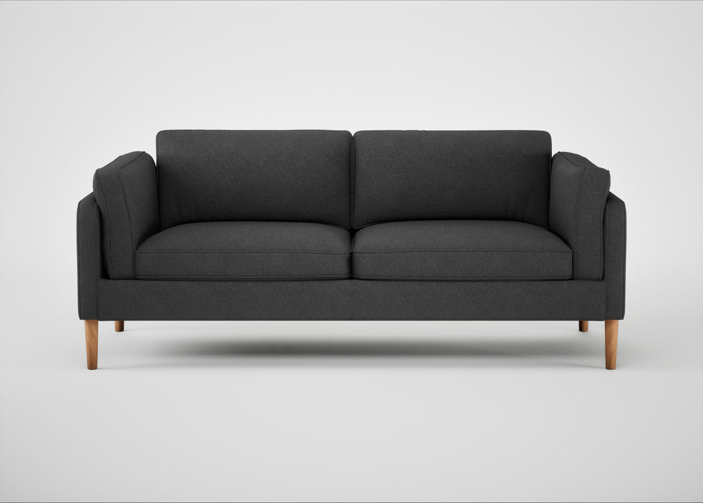 Sonno 3 Seater Sofa St Moritz Wool Grey / Natural