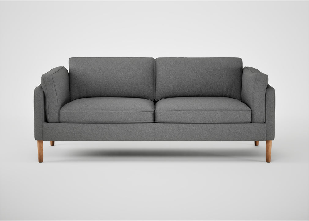 Sonno 3 Seater Sofa St Moritz Wool Light Grey / Natural