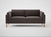 Sonno 3 Seater Sofa Nobilis Velvet Sable / Natural