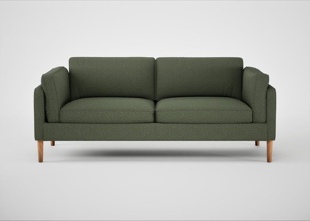 Sonno 3 Seater Sofa Loop Boucle Forest / Natural