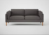 Sonno 3 Seater Sofa Loop Boucle Granite / Natural