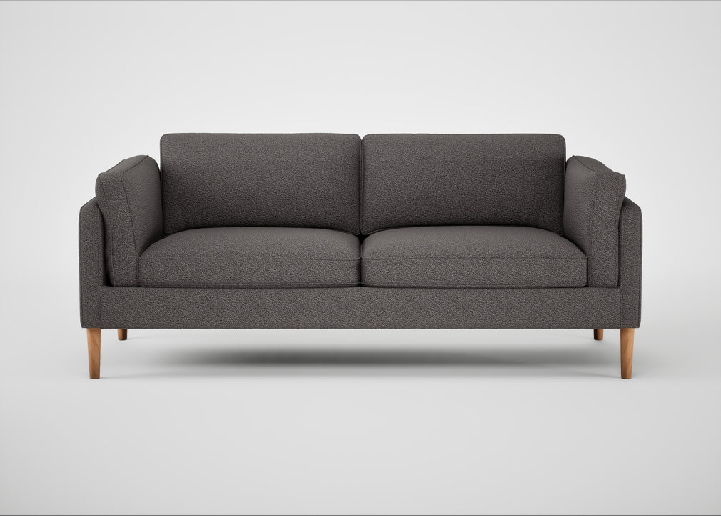 Sonno 3 Seater Sofa Loop Boucle Granite / Natural