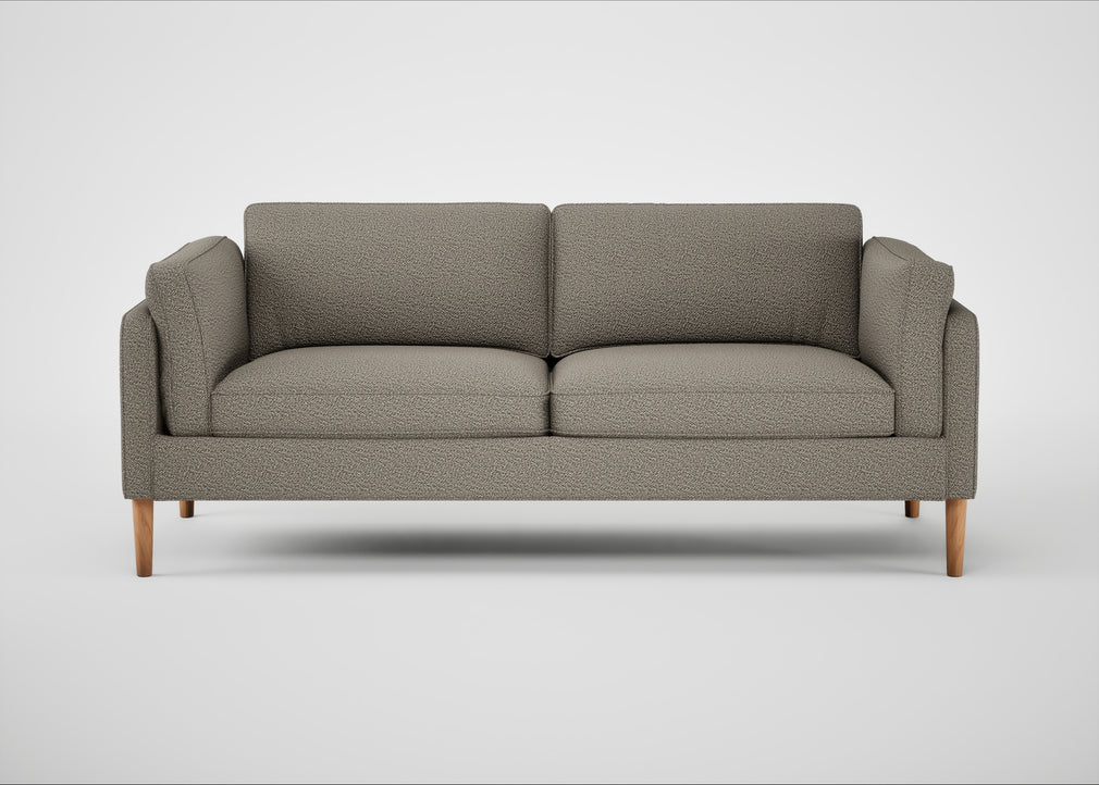 Sonno 3 Seater Sofa Loop Boucle Taupe / Natural