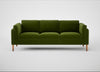 Sonno 4 Seater Sofa Nobilis Velvet Leaf / Natural