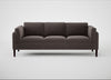 Sonno 4 Seater Sofa Nobilis Velvet Sable / Wenge Black