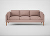Sonno 4 Seater Sofa Siena Cotton Dusky Pink / Natural