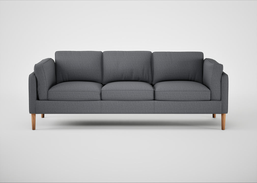 Sonno 4 Seater Sofa Siena Cotton Shale Grey / Natural