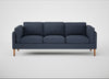 Sonno 4 Seater Sofa Loop Boucle Navy / Natural
