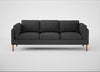 Sonno 4 Seater Sofa St Moritz Wool Grey / Natural