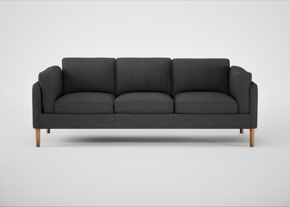Sonno 4 Seater Sofa St Moritz Wool Grey / Natural