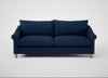 Devon 4 Seater Sofa Broad Weave Lagoon / Natural