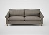 Devon 4 Seater Sofa Broad Weave Pebble / Natural