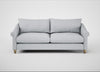 Devon 4 Seater Sofa Broad Weave Tin / Natural