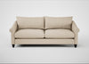 Devon 4 Seater Sofa Brushed Cotton Oat / Black