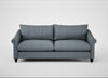 Devon 4 Seater Sofa Capelo Linen-Cotton Mineral / Black
