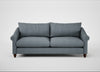 Devon 4 Seater Sofa Capelo Linen-Cotton Mineral / Walnut Stained