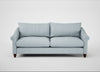 Devon 4 Seater Sofa Capelo Linen-Cotton Sea Shanty / Walnut Stained