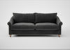 Devon 4 Seater Sofa Smart Luxe Velvet Nickel / Natural
