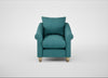 Devon Armchair Brushed Cotton Cadet / Natural