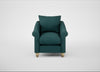 Devon Armchair Brushed Cotton Pine / Natural