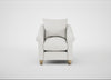 Devon Armchair Capelo Linen-Cotton Sea Salt / Natural