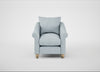 Devon Armchair Capelo Linen-Cotton Sea Shanty / Natural