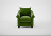 Devon Armchair Smart Luxe Velvet Grass / Black