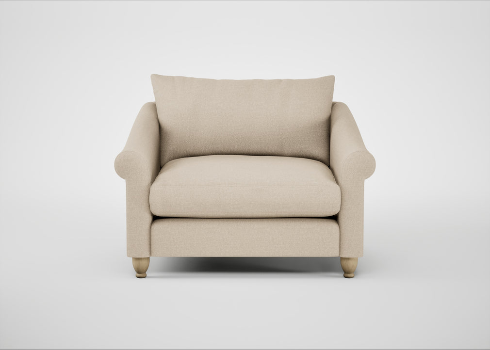 Devon Loveseat Brushed Cotton Oat / Natural