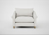 Devon Loveseat Capelo Linen-Cotton Sea Salt / Natural