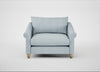 Devon Loveseat Capelo Linen-Cotton Sea Shanty / Natural