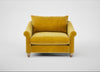 Devon Loveseat Smart Luxe Velvet Canary / Natural