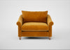Devon Loveseat Smart Luxe Velvet Cognac / Natural