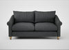 Devon 3 Seater Sofa Melton Wool Granite / Natural
