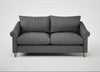 Devon 3 Seater Sofa Melton Wool Shale / Natural