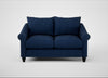 Devon 2 Seater Sofa Broad Weave Lagoon / Black