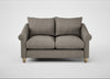 Devon 2 Seater Sofa Broad Weave Pebble / Natural